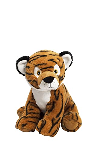 HEITMANN DECO - PET Plüschtier Tiger - 25cm - Nachhaltig - aus 100% Recyclingmaterial von HEITMANN DECO