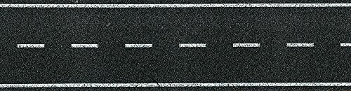 Heki 6562 Selbstklebender Straßenasphalt N, zweispurig, Größe 100 x 4 cm, Mehrfarbig von HEKI