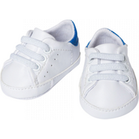 HELESS 1451 Weiße Puppen-Sneakers, Größe 30-34 cm von HELESS