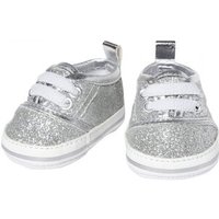 HELESS 1471 Puppen-Glitzer-Sneakers, silber, Grösse 30-34 cm von HELESS