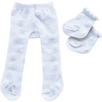 HELESS 478 Puppen-Strumpfhose mit Söckchen "Eiskristalle", Gr. 35-45 cm HELESS 478 Puppen-Strumpfhose mit Söckchen "Eiskristalle", Gr. 35-45 cm von HELESS
