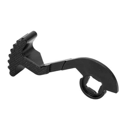 HELEVIA 1/10 RC Auto Sender Lenkrad Trigger Ergonomischer Einhandsteuerung Sender Adapter für NB4 Controller (Schwarz) von HELEVIA