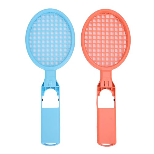 HELEVIA 1 Paar Tennisschläger, Sportspiel -Tennisschläger, Geeignet für Switch 2 Game Console Gaming Controller Hand Grip Holder Racket Kit, Real Swing, Responsive Feedback HELEVIA 1 Paar Tennisschläger, Sportspiel -Tennisschläger, Geeignet für Switch 2 Game Console Gaming Controller Hand Grip Holder Racket Kit, Real Swing, Responsive Feedback von HELEVIA