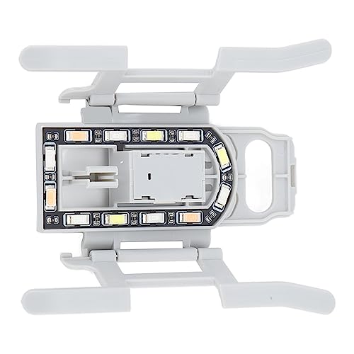 HELEVIA Drohnen-Fahrwerksbein, Faltbar, Grau, 100 MAh, LED-Licht, Wiederaufladbar, Erweitertes Drohnen-Fahrwerk Mini 3 von HELEVIA