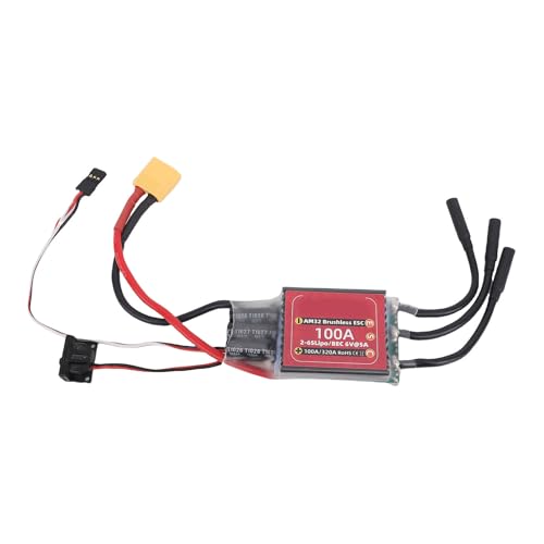 HELEVIA ESC Fit für 3650 3665 3670 3674 Bürstenloser Motor Open Source AM32 100A Elektronische Geschwindigkeitsregler HELEVIA ESC Fit für 3650 3665 3670 3674 Bürstenloser Motor Open Source AM32 100A Elektronische Geschwindigkeitsregler von HELEVIA