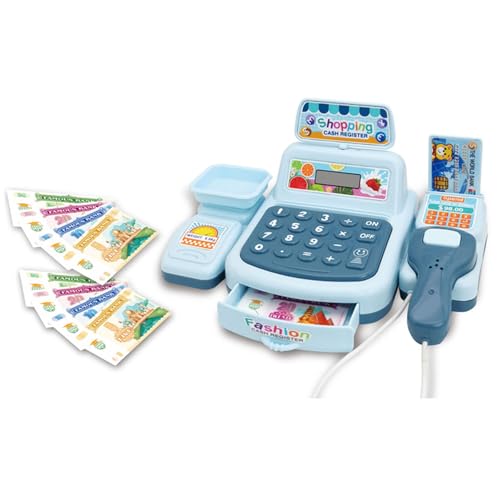 HELEVIA Kinder -Supermarkt -Registrierkasse Spielzeug, Spielerspielkasse Spielzeug, Registrierkasse Spielzeug mit Scanner Interactive, Kids Supermarket Checkout Toy HELEVIA Kinder -Supermarkt -Registrierkasse Spielzeug, Spielerspielkasse Spielzeug, Registrierkasse Spielzeug mit Scanner Interactive, Kids Supermarket Checkout Toy von HELEVIA