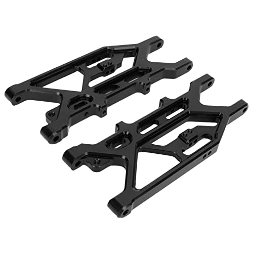 HELEVIA RC Hinterer Unterer Schwingarm, Professioneller Hinterer Unterer Aufhängungsarm aus Metall ARRMA 1/7 1/8 RC-Auto (Schwarz) von HELEVIA