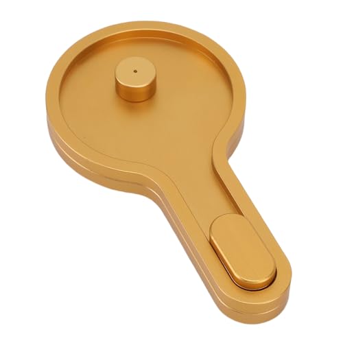 HELEVIA Tischtennis Bat Fidget Slider Toy, Zinklegierung Everyday Carry Metal Dual Slider Sensory Toy für Erwachsene Büroschreibtisch HELEVIA Tischtennis Bat Fidget Slider Toy, Zinklegierung Everyday Carry Metal Dual Slider Sensory Toy für Erwachsene Büroschreibtisch von HELEVIA