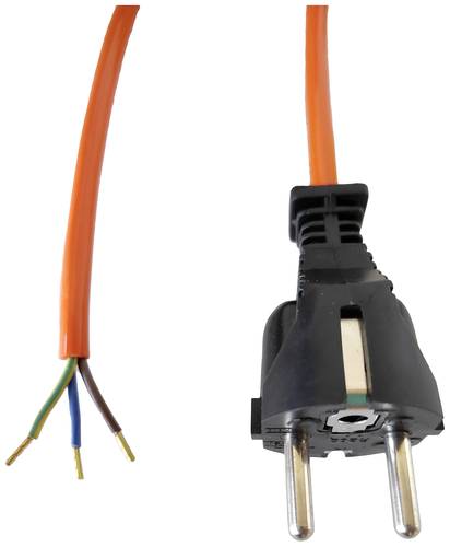 Helukabel 84660-1 Strom Netzkabel Orange 3m von HELUKABEL