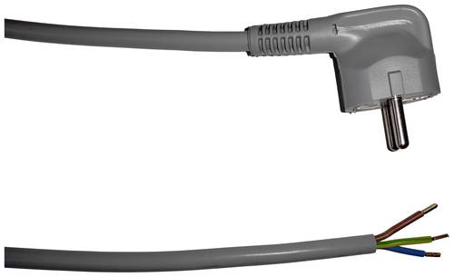 Helukabel 87503-1 Strom Netzkabel Grau 3m von HELUKABEL