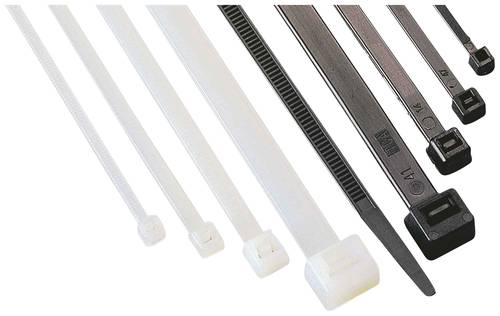 Helukabel 90141-100 PA T 2-50 Kabelbinder 200mm 2.5mm Schwarz UV-stabilisiert 100St. von HELUKABEL