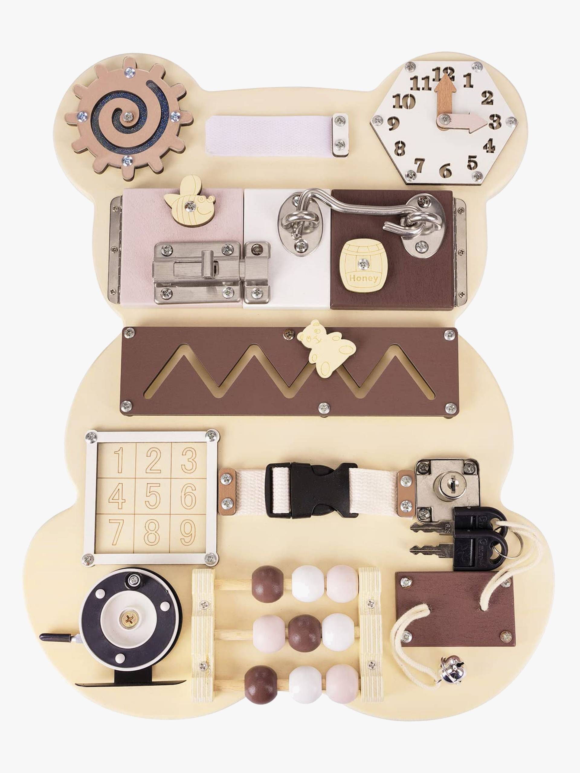 Hemmingsen Kids Mini Aktivitätsbrett Bär, Babyspielzeug Hemmingsen Kids Mini Aktivitätsbrett Bär, Babyspielzeug von HEMMINGSEN Kids