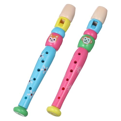 2st Klarinette Musikinstrumente Für Kinder E-Gitarre Für Kinder Pfeife Für Kinder Blockflöteninstrumente Für Kinder Blockflöteninstrument Kinder Puzzle-Spielzeug Recorder Plastik HEMOTON von HEMOTON