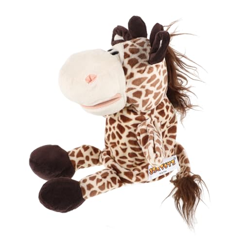 Bauchredner-Handpuppe Spielzeug Hirsch Handpuppe Puppen zum Geschichtenerzählen Interaktive Puppe für Kinder Familie Fingerpuppe Handpuppe im Vorschulalter Stofftiere, Plüschtiere HEMOTON von HEMOTON