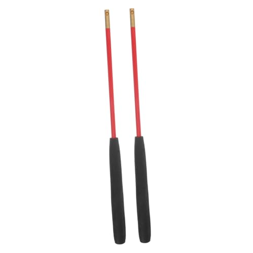 HEMOTON 1 Paar Jonglier-diabolo Mit Stock Diabolo-jonglierhandstäbe Akrobatik-jonglage Mit Dem Handstab Jonglieren Mit Diabolo-Stick Lager Diabolo-Stick Kongzhu-Stick Chemische Faser von HEMOTON