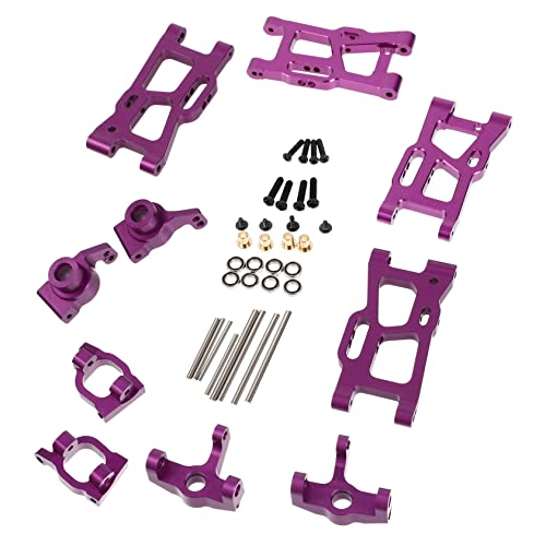 HEMOTON 1 Satz 124019 Teile rc Sproul Ersatz für EIN RC-Haushaltsauto kleine rc Autos roststop rost Stop robuste Spielzeugteile RC-Autoteile für den Haushalt Aluminiumlegierung Violett von HEMOTON