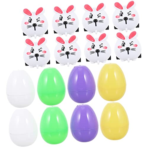 HEMOTON 1 Satz Auto Eier zurückziehen Autos Outdoor-Wasserspielzeug easter decoration babyshowergeschenk Spielzeugset toy set Eierspielzeug aus Kunststoff Osterspielzeug Plastik von HEMOTON