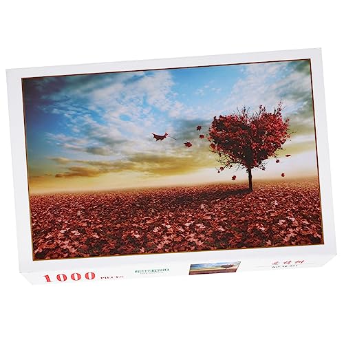 HEMOTON 1 Satz Buntes Puzzle-Spielzeug 1000 Landschaftspuzzle Puzzle Mit Meerblick 3D-Puzzles Papierpuzzle-Landschaft Puzzle-Spielzeug Für Kinder Kinderpuzzle 3D-Puzzle Zum Zusammenbauen von HEMOTON