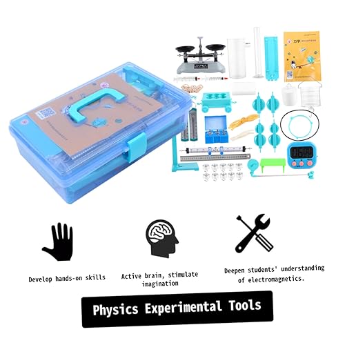 HEMOTON Physik-lernset Mechanik-experimentierwerkzeuge Balance-flaschenzug Wissenschaftliches Zubehör für Jungen und Mädchen von HEMOTON