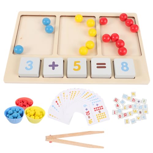 HEMOTON 1 Satz Holzspielzeug für kinderspielzeug Kid Toys spielzeuge für Educational Toys Perlenspielzeug Lernspielzeug für Vorschulkinder hölzern Colorful von HEMOTON