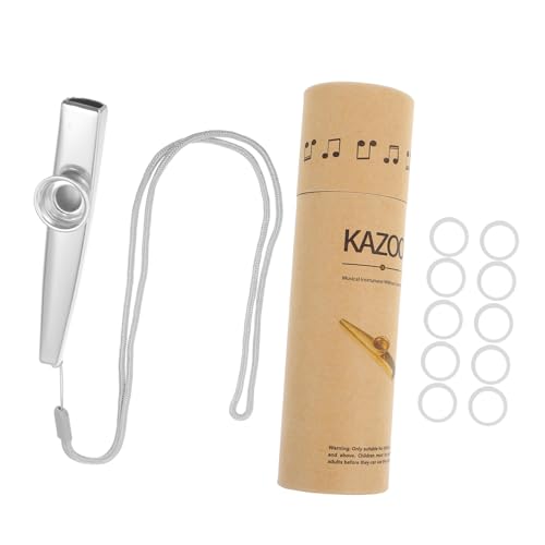 HEMOTON 1 Satz Kazoo-Set Kazoo für Anfänger Kinder-Kazoo Gitarren-Kazoo-Partner Kazoos mit Lanyards Kazoo- Kazoo-Instrumente Kazoo-Spielzeug Musikalische Kazoos Haushalts-Kazoos Nylon von HEMOTON