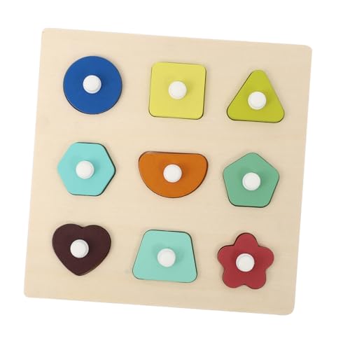 HEMOTON 1 Satz Puzzle Kinder bastelset basteln für Kinder kinderspielzeug Kinderzimmerdekoration spielzeuge für Kinder Lernspielzeug Babyspielzeug Stapelspielzeug für Kleinkinder Colorful von HEMOTON