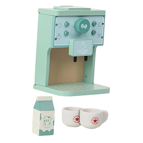 HEMOTON 1 Satz Simuliertes Kaffeemaschinenspielzeug für Kitchen Toys for kinderküche holzspielzeug Puppenhaus lustiges Kinderspielzeug hölzern von HEMOTON