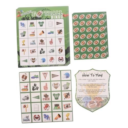 HEMOTON 1 Set Brettspiel Sport Fußball Spielbedarf Fußballbrett Fußballschrott Fußball Außenhandel Einzelcocktails Geschirr Fußballset Fußballpapier von HEMOTON