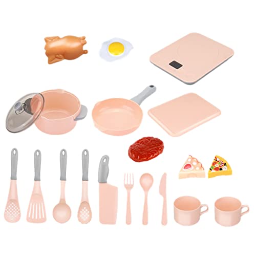 HEMOTON 1 Set Küchenbesteck Servierutensilien Für Küche Spielset Küche Produkte Küche Spielset Küche Für Abs Rosa von HEMOTON