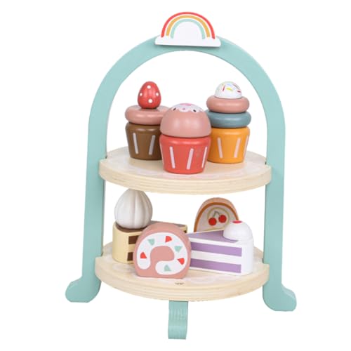 HEMOTON 1 Set Spielkuchen Für Kleinkind -Miniatur -Cupcake -Requisiten Kleiner Kuchen -Set -spielzubehör von HEMOTON