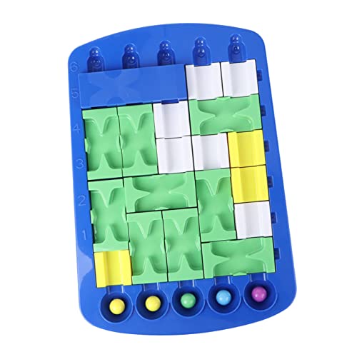 HEMOTON 1 Teiliges Puzzle Logik Spielzeug Spielzeug Für Babys Kleinkinder Pädagogisches Spielzeug Labyrinth Puzzlespiel Für Kinder Pädagogisches Denksport Spielzeug Kinderspielzeug von HEMOTON