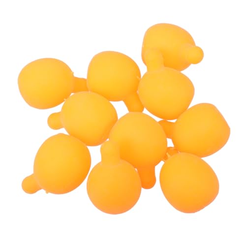 HEMOTON 10 Stück Puppenkernbälle Zubehörbehälter Einmachglas Flusen Bademantel Handgefertigte Kits Verdickter Wok Wasserdichter Wok Force Ball Quetschball Innerer Stressball Squishy von HEMOTON