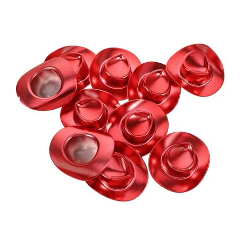 HEMOTON 10 Stück Teiliges Mini Cowboy Cowgirl Hut Leichte Stabile Miniatur Puppenhüte DIY Bastelzubehör für Puppenhausdekoration Vielseitige Modeaccessoires für Handwerk HEMOTON 10 Stück Teiliges Mini Cowboy Cowgirl Hut Leichte Stabile Miniatur Puppenhüte DIY Bastelzubehör für Puppenhausdekoration Vielseitige Modeaccessoires für Handwerk von HEMOTON