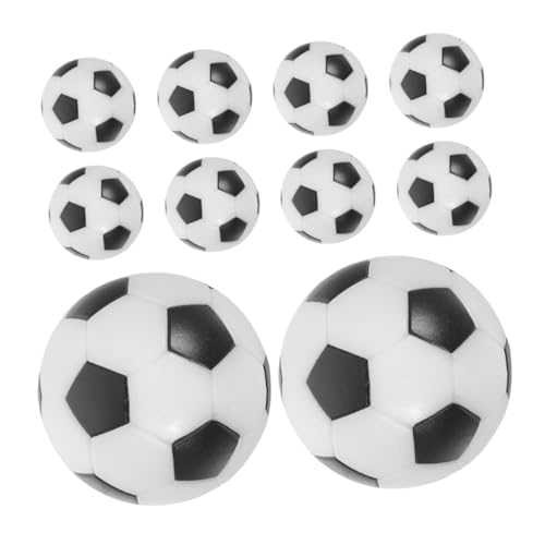 HEMOTON 10 Stück Teiliges Mini Tischfußball Bälle Robuste Kunststoff Ersatzkugeln für Tischkicker Langlebig Kompatibel für Freizeitspiele HEMOTON 10 Stück Teiliges Mini Tischfußball Bälle Robuste Kunststoff Ersatzkugeln für Tischkicker Langlebig Kompatibel für Freizeitspiele von HEMOTON
