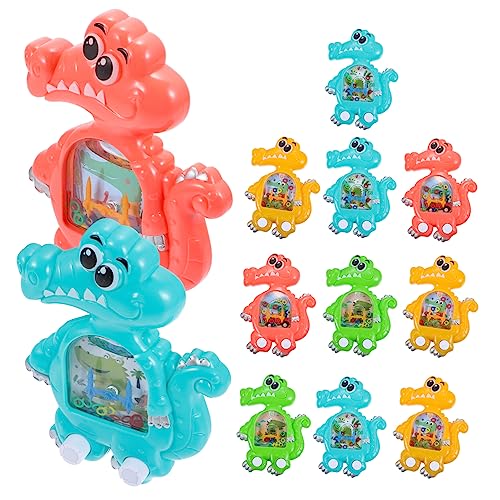 HEMOTON 10 Stücke Dinosaurier Wasser Maschine Dinosaurier Wasser Werfen Reise Für 1 3 Handheld Wasser Spiele Für 8 12 Hand Gehalten Spiele Lustige Kunststoff von HEMOTON