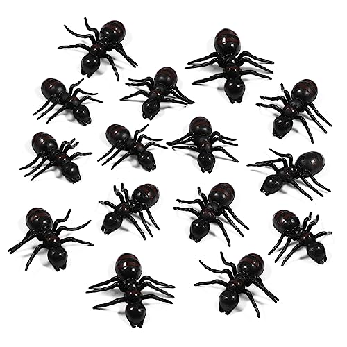 HEMOTON 100 STK Tierisches Insektengeschenk Witziges Spielzeug Tiermodell-Spielzeug Ameisen Spielzeug Halloween-Dekoration Gefälscht Halloween-ameisen Spielzeuge Aufkleber Kind Schüttgut von HEMOTON