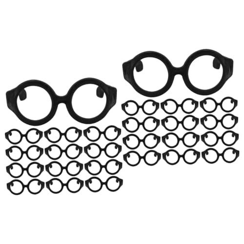 HEMOTON 100 Stück Puppenbrillen Puppen Mini Brillen Puppenbrillen Miniatur Brillen Requisiten Puppen Anziehbrillen Mini Puppen Brillen Brillen Für Puppen Anziehbrillen Brillen von HEMOTON