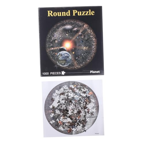 HEMOTON 1000 Teiliges Puzzle Mit Planeten 1000 Teile Puzzle Flugzeug Puzzle Puzzle Puzzle Für Erwachsene Intelligenz Puzzle Flaches Puzzle von HEMOTON