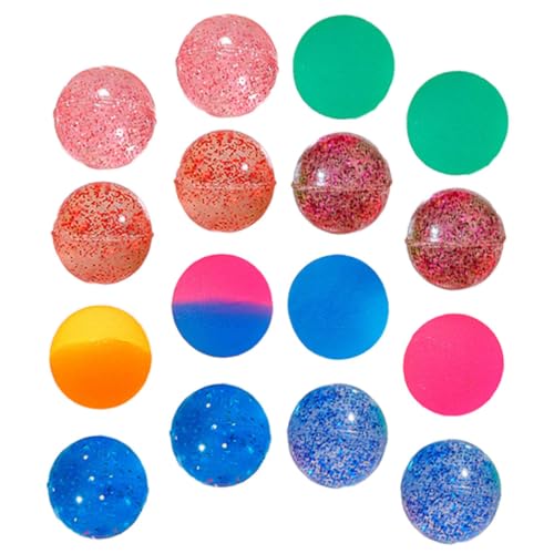 HEMOTON 100Pcs Bunte Hüpfbälle flummies f�r hupfball für spielsachen für für spielzeuge für Hüpfbälle Masse Party-Hüpfbälle Kinderbälle Gummi von HEMOTON