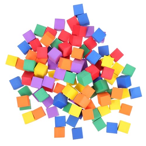 HEMOTON 102 Stück Teiliges Geometrisches Würfel Bauspielzeug aus Farbigem Eva Pädagogisches Lernspielzeug für Fördert Mathematikverständnis und Geometrische Formen Sicher und Geruchsfrei HEMOTON 102 Stück Teiliges Geometrisches Würfel Bauspielzeug aus Farbigem Eva Pädagogisches Lernspielzeug für Fördert Mathematikverständnis und Geometrische Formen Sicher und Geruchsfrei von HEMOTON