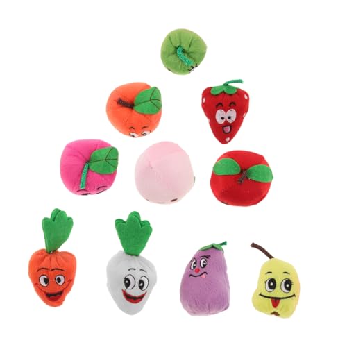 HEMOTON 10St Fingerpuppen für Kinder Spielzeug zum Geschichtenerzählen Tierische Fingerpuppen Handpuppen Spielzeug Fingerpuppen Set Geschichtenerzählende Fingerpuppen Fingerspielzeug Stoff von HEMOTON