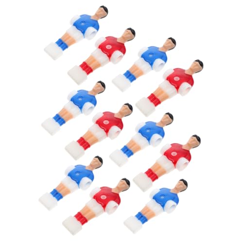 HEMOTON 11 Stück Teiliges Ersatzset Tischfußballspieler aus Hochwertigem Kunststoff Langlebige und Farbige Foosball Figuren Praktischer Ersatz für Defekte Fußball Tischkicker Spieler HEMOTON 11 Stück Teiliges Ersatzset Tischfußballspieler aus Hochwertigem Kunststoff Langlebige und Farbige Foosball Figuren Praktischer Ersatz für Defekte Fußball Tischkicker Spieler von HEMOTON