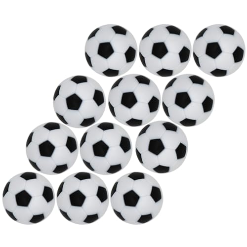 HEMOTON 12 Pack Small Tisch Fußball Foosballs Recreation Ball 23Mm Mini -Foosball -Accessoire von HEMOTON