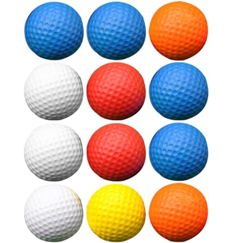 HEMOTON 12 Stück Teiliges Mini Golf Stressbälle Dehnbar Elastisch und Robust Kindersicheres Sport Partyzubehör und Mitgebsel für Jugendliche Zufällige Farbe Zufällige Farbe HEMOTON 12 Stück Teiliges Mini Golf Stressbälle Dehnbar Elastisch und Robust Kindersicheres Sport Partyzubehör und Mitgebsel für Jugendliche Zufällige Farbe Zufällige Farbe von HEMOTON