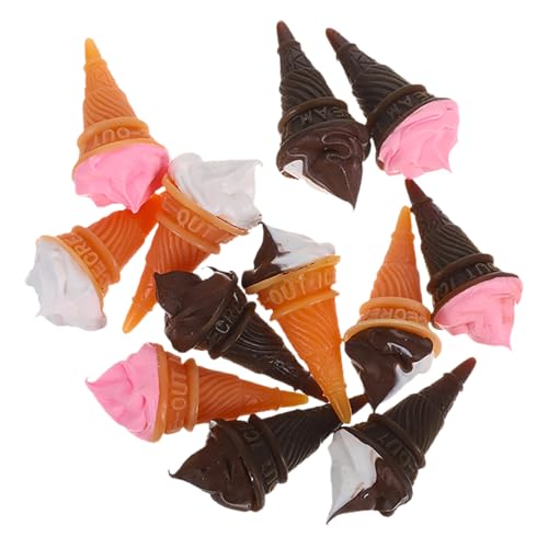 HEMOTON 12 Stück Teiliges Miniatur Eiscreme aus Robustem Resin Realistische Miniaturfiguren für Puppenhaus Dekoration Vielfältige Designs Langlebig und Pflegeleicht für Miniatur-szenerien HEMOTON 12 Stück Teiliges Miniatur Eiscreme aus Robustem Resin Realistische Miniaturfiguren für Puppenhaus Dekoration Vielfältige Designs Langlebig und Pflegeleicht für Miniatur-szenerien von HEMOTON