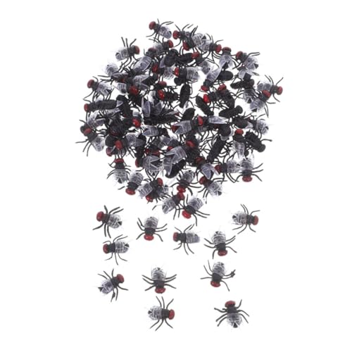 HEMOTON 120 Stück Realistische Fake Fliegen Kleine Insektenfiguren aus Kunststoff Halloween und Aprilscherz Dekoration Leicht und Wiederverwendbar für Kreative Scherze und Social Media HEMOTON 120 Stück Realistische Fake Fliegen Kleine Insektenfiguren aus Kunststoff Halloween und Aprilscherz Dekoration Leicht und Wiederverwendbar für Kreative Scherze und Social Media von HEMOTON