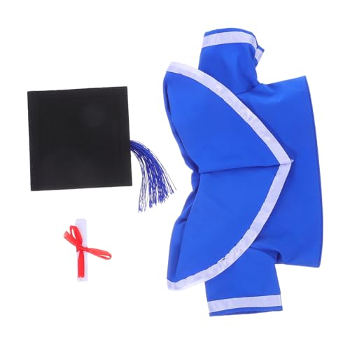 HEMOTON 1Satz Abschlusskostüm für Plüschtiere mit Kappe und Robe Outfit für Abschlussfeier Requisiten für Fotos und Einfache Pflege Einzigartiges Design HEMOTON 1Satz Abschlusskostüm für Plüschtiere mit Kappe und Robe Outfit für Abschlussfeier Requisiten für Fotos und Einfache Pflege Einzigartiges Design von HEMOTON