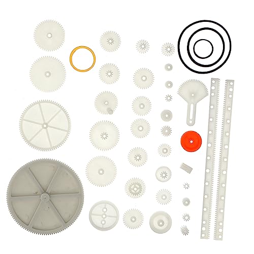 HEMOTON 1Satz Teiliges DIY Kunststoffgetriebe Zahnräder Riemenscheiben und Rack Zubehör für Wissenschaftliche Experimente und Modellbau für Roboter und Kreative Projekte HEMOTON 1Satz Teiliges DIY Kunststoffgetriebe Zahnräder Riemenscheiben und Rack Zubehör für Wissenschaftliche Experimente und Modellbau für Roboter und Kreative Projekte von HEMOTON