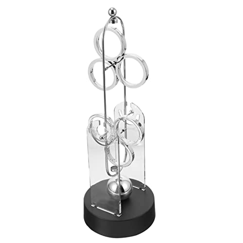 HEMOTON 1Stk Ewiges Planetarium Gleichgewichtsinstrument Spielzeug Dekoration des Sonnensystems Desktop-Schmuck Perpetuum Mobile bücherregal Ornament ewiges Modell ständige Bewegung Eisen von HEMOTON