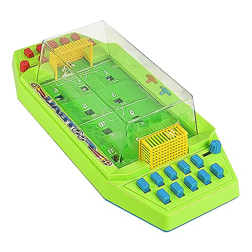 HEMOTON 1Stk Mini-Fußballspielzeug Fingerfußballspiel Spielzeug Tragbares Fußballspiel Tabletop-Sportspiele Tischfußball-Brettspiel interaktives Spielzeug tischfußball Kinder Green von HEMOTON